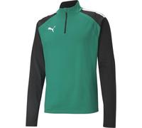PUMA Homme Teamliga 14 Zip Top Sweater, Pepper Green-puma Black, L EU
