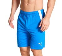 PUMA Teamliga Shorts, Bleu électrique Lemonade White, XL Hommes
