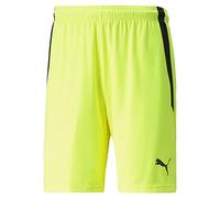 PUMA Teamliga Shorts Homme, Jaune et Noir (Alert Black), M