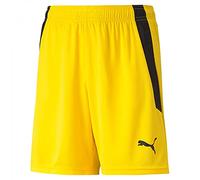 PUMA Teamliga Shorts Jr Mixte bébé -Jaune (Cyber Yellow-p) - 13-14 ans