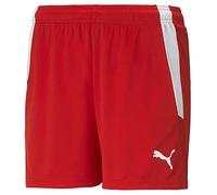PUMA teamLIGA Shorts, Puma Rouge- Puma Blanc, Taille M