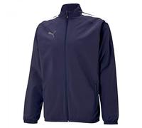 PUMA TeamLIGA Sideline Jacket, Peacoat White, L Mens