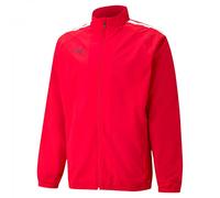 PUMA TeamLIGA Sideline Jacket, Red White, S Mens