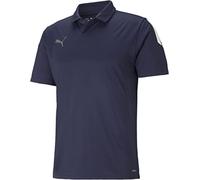 PUMA Teamliga Sideline Polo, Peacoat Blanc, M Hommes