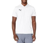 PUMA Teamliga Sideline Polo Shirt Homme, multicolore(blanc/noir), S