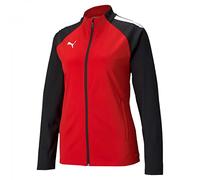 PUMA TeamLIGA Training Jacket W Sweater Womens, Red Black, M
