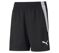 PUMA Teamliga Training Shorts Jr - Short décontracté - Short Hybride - Mixte Enfant, Puma Noir-puma Blanc, 152