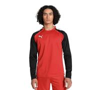 Puma TeamLIGA Training Sweat Mens, Red Black, M