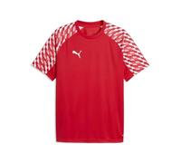 PUMA Maillot teamLIGA26 d'entraînement Rouge/Blanc Taille M Homme