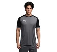 PUMA T-Shirt fonctionnel 'TeamLIGA26 Matchday' gris foncé / noir / blanc, Taille XXL