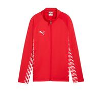 PUMA TeamLIGA26 Veste d'entraînement Jr, 152, rouge, blanc, rouge