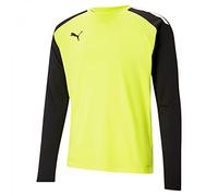 PUMA teamPACER GK LS Jers T-Shirt à Manches Longues, Jaune Fluo, M Homme