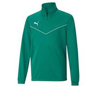 Puma teamRISE 1/4 Zip Top Jr Pull Enfant Vert FR : Taille Unique (Taille Fabricant : 116)