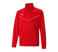 PUMA Teamrise 1/4 Zip Top Jr Pull Mixte Enfant