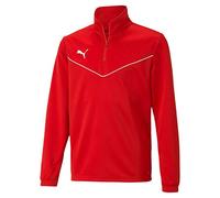 PUMA Teamrise 1/4 Zip Top Jr Pull Mixte Enfant