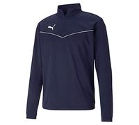 PUMA Teamrise 1/4 Zip Top Jr Pull Mixte Enfant