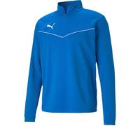 Puma teamRISE 1 4 Zip Top Sweatshirt M Bleu