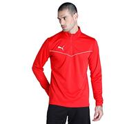 Puma Sweat de sport TeamRise rouge/blanc Taille L