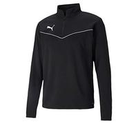 Puma Sweat de sport TeamRise noir/blanc Taille M