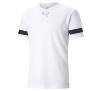 Puma teamRISE Jersey CE, Maillots Homme, Puma White-Puma Black-Puma White,