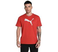 Puma T-shirt teamRISE d'entraînement logo coton rouge L F01