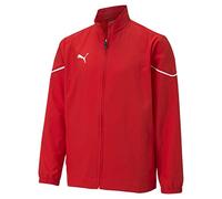 Puma Veste de survêtement Teamrise Sideline Jacket Jr Enfant Rouge sang/Blanc Taille 164