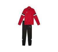 Puma Survêtement teamRISE Garçon Gris/Rouge/Noir/Blanc cassé Taille 140