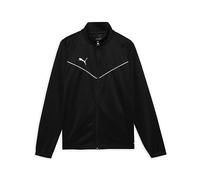 PUMA Teamrise Training Poly Veste pour garçon 152 cm Puma Noir/Blanc S-L