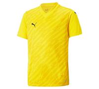 PUMA Teamultimate Maillot Jr Tee Mixte Enfant, Cyber Jaune, 140