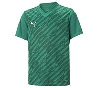 PUMA Teamultimate Maillot Jr Tee Mixte Enfant, Vert Poivre, 128