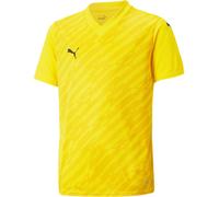 Puma Teamultimate Short-Sleeve Performance T-Shirt Jaune Cyber 11-12 (L) Male