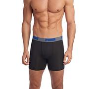 PUMA Tech Boxer Lot de 3 Boxers pour Homme, Noir/Gris, XL
