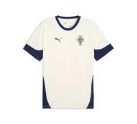 PUMA Tee-Shirt FPF Training Jersey Ecru/Bleu Marine Fonce M