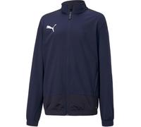 Puma Tg23 Tr Jkt Manteau de marin/Bleu 5-6 ans Unisex