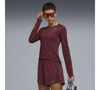 PUMA Top de running RUN CLOUDSPUN Femme, Vêtements, Ruby Shimmer/Heather, XXL XXL
