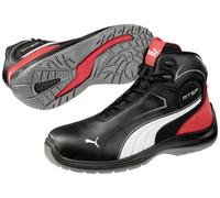 PUMA Touring Black Mid 632610200000039 antistatique (ESD) Chaussures montantes de sécurité S3 Pointure (EU): 39 noir, blanc