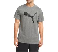 Puma TRAIN FAV HEATHER CAT SS TEE Tee-shirt S Argent