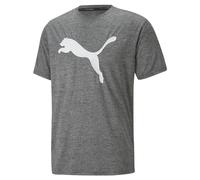 PUMA Train FAV Heather Cat Tee, Tee Hommes, Puma Black Heather, M -