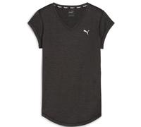 Puma TRAIN FAV HEATHER TEE Small Cat Tee-shirt XS Noir