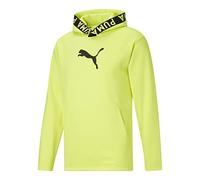 PUMA Train PWR Sweat à Capuche en Polaire Sweatshirt, Lime Squeeze, Large Homme