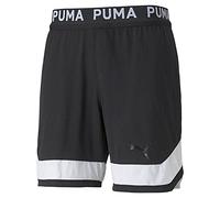 PUMA Train Vent Knit 7 Short, Homme, Puma Noir-puma Blanc, S