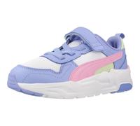 PUMA Trinity 2 LT AC+ PS Baskets Blanc/Rose Shimmer-Intense Lavender, Pointure 45 pour Enfant, Puma Blanc Rose Shimmer Intense Lavande, 29 EU