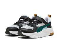 PUMA Trinity 2 LT Run Fun AC+ PS Sneaker, White-Green Terrain Black, 23 EU