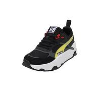 PUMA Trinity Bob l'éponge Jr Basket, Noir Celandine Shadow Grey, 39 EU