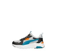 PUMA Trinity Lite JR, Basket Unisexe, Cool Light Gray-Tropical Blue-PUMA Black,