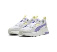 PUMA Trinity Lite Jr Basket, White Lavender Alert Glacial Gray, 38.5 EU