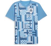 Puma Olympique Marseille 24/25 Pre Match Short Sleeve T-shirt Bleu S Homme,Femme