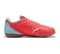 Puma TRUCO IV JR Chaussures de Football, Ultra Rouge, Blanc-poussiéreux, Aqua-Intense Menthe, 38 EU
