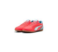 Puma Truco Iv Jr Chaussures de Football Ultra Red White Dusty Aqua-Intense Mint, 35,5 EU