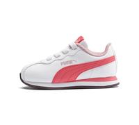 Puma Turin II AC Inf, Baskets Mixte Enfant, Blanc (Puma White-Calypso Coral 11), 26 EU